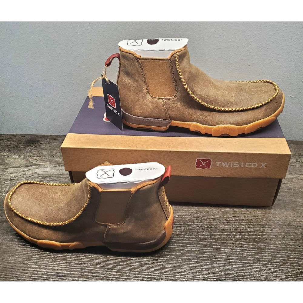 Twisted X Men's Brown Chukka Boots - Picture 6 of 10